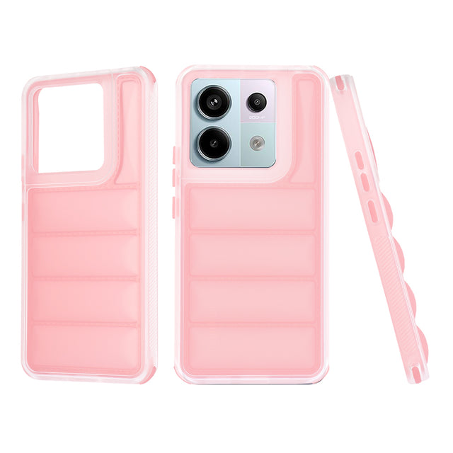 Husa de protectie Techsuit Wave Shield compatibil cu Xiaomi Redmi Note 13 Pro 5G / Poco X6, Roz