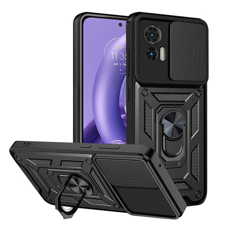 Husa de protectie Techsuit CamShield Series compatibil cu Motorola Edge 30 Neo, Negru