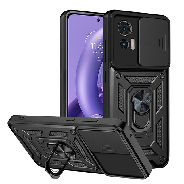Husa de protectie Techsuit CamShield Series compatibil cu Motorola Edge 30 Neo, Negru