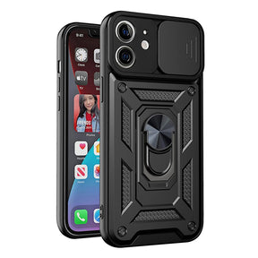 Husa de protectie Techsuit CamShield Series compatibil cu iPhone 12 mini, Negru