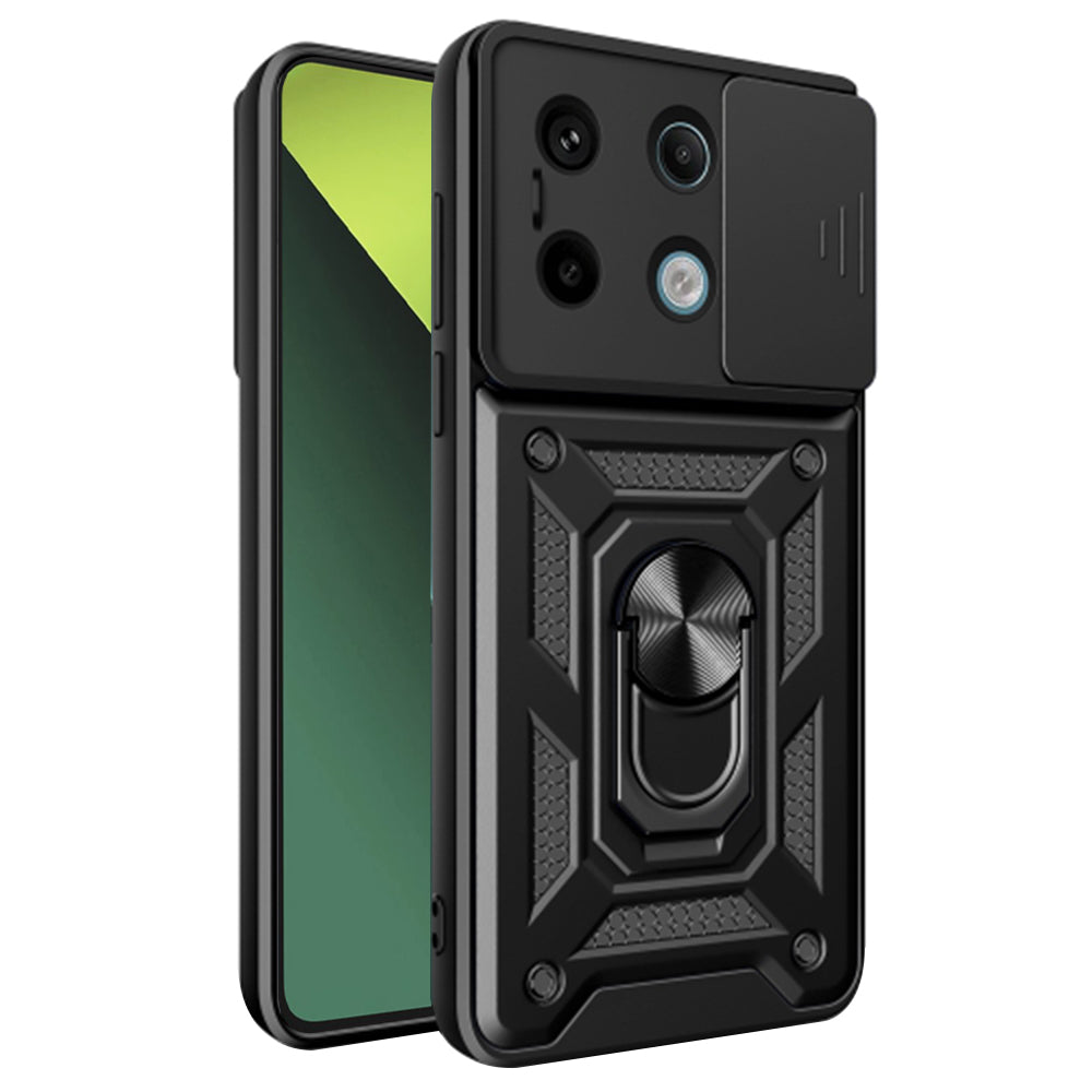 Husa de protectie Techsuit CamShield Series compatibil cu Xiaomi Redmi Note 13 Pro 5G / Poco X6, Negru