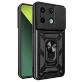 Husa de protectie Techsuit CamShield Series compatibil cu Xiaomi Redmi Note 13 Pro 5G / Poco X6, Negru