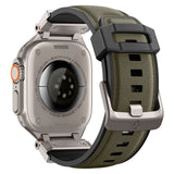 Accesoriu smartwatch Spigen DuraPro Armor (AMP09102) compatibil cu Apple Watch 1/2/3/4/5/6/7/8/9/10/11/SE/SE 2/SE 3/ Ultra/Ultra 2/Ultra 3 (42/44/45/46/49mm), Military Green