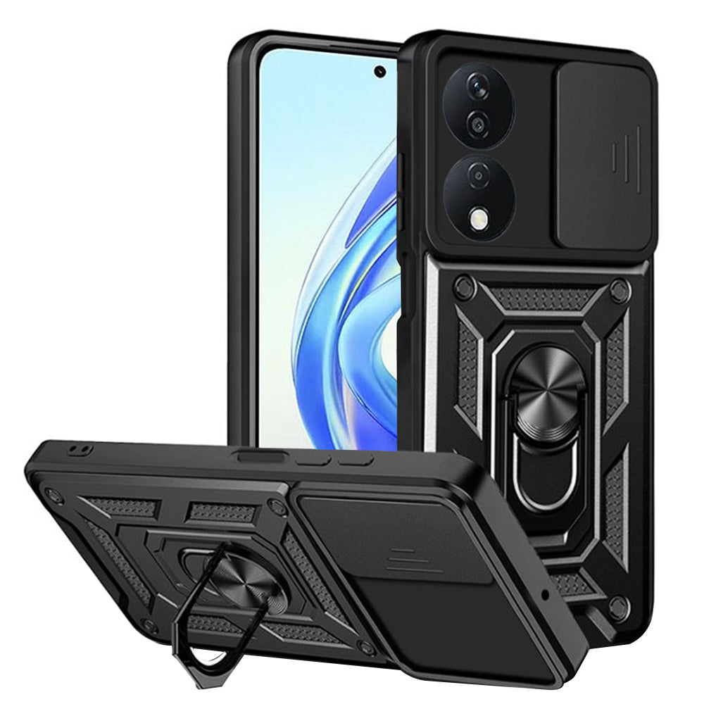 Husa de protectie Techsuit CamShield Series compatibil cu Honor X7b / X7b 5G / 90 SMART, Negru
