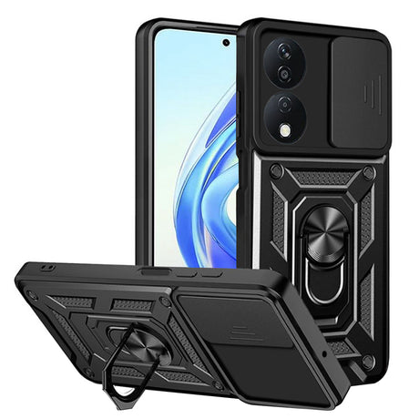 Husa de protectie Techsuit CamShield Series compatibil cu Honor X7b / X7b 5G / 90 SMART, Negru