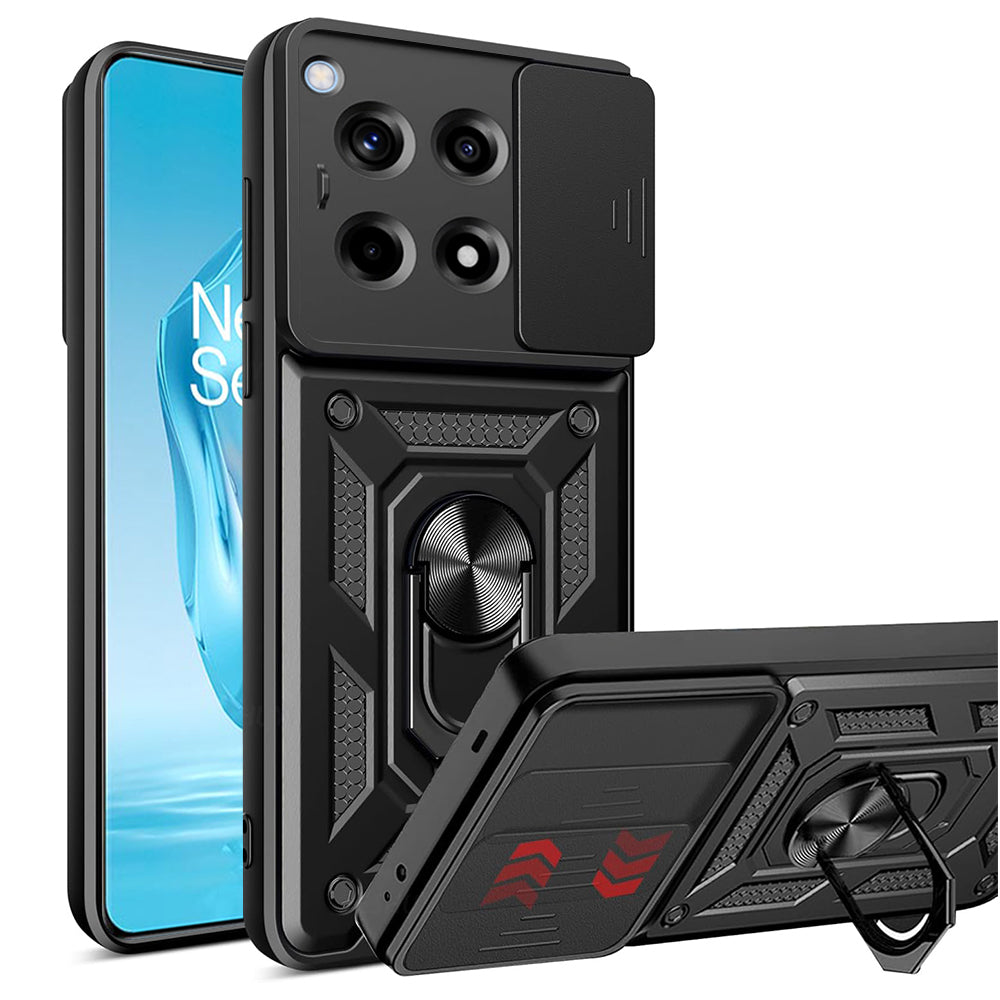 Husa de protectie Techsuit CamShield Series compatibil cu OnePlus 12R, Negru
