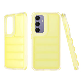 Husa de protectie Techsuit Wave Shield compatibil cu Samsung Galaxy S24 Plus, Galben