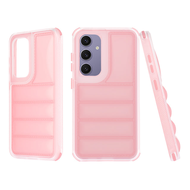 Husa de protectie Techsuit Wave Shield compatibil cu Samsung Galaxy S24 Plus, Roz