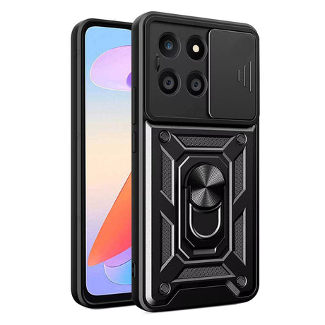 Husa de protectie Techsuit CamShield Series compatibil cu Honor X6a, Negru