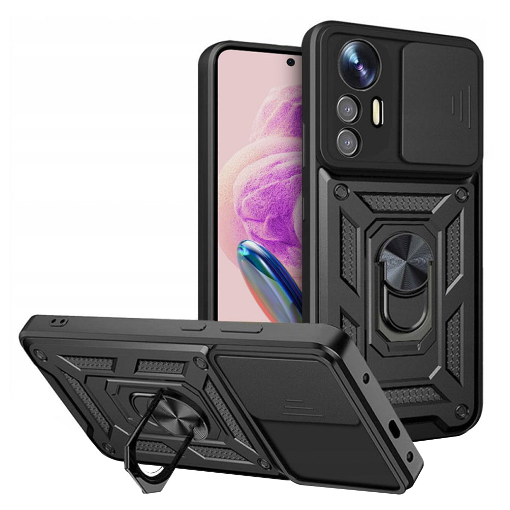 Husa de protectie Techsuit CamShield Series compatibil cu Xiaomi Redmi Note 12S, Negru