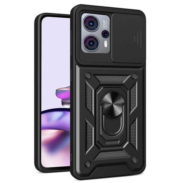 Husa de protectie Techsuit CamShield Series compatibil cu Motorola Moto G13 / G23 / G53, Negru