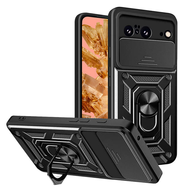 Husa de protectie Techsuit CamShield Series compatibil cu Google Pixel 8, Negru