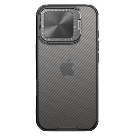 Husa de protectie Nillkin CamShield Prop compatibil cu iPhone 16 Pro, Transparent Black