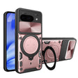 Husa de protectie Techsuit CamGuard Pro compatibil cu Google Pixel 9a, Roz Auriu