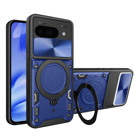 Husa de protectie Techsuit CamGuard Pro compatibil cu Google Pixel 9a, Albastru