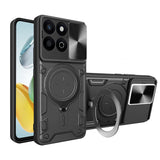 Husa de protectie Techsuit CamGuard Pro compatibil cu Honor 200 Smart / X7c, Negru