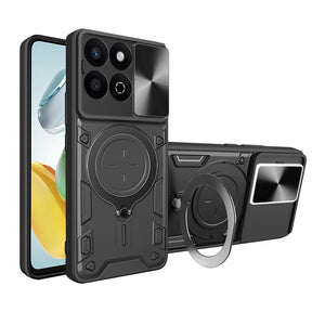 Husa de protectie Techsuit CamGuard Pro compatibil cu Honor 200 Smart / X7c, Negru