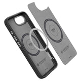 Husa de protectie Spigen Enzo Aramid MagSafe (ACS09153) compatibil cu iPhone 16e / iPhone 17e, Negru Mat