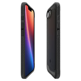 Husa de protectie Spigen Rugged Armor MagSafe (ACS09152) compatibil cu iPhone 16e / iPhone 17e, Negru Mat