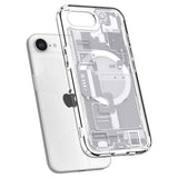 Husa de protectie Spigen Ultra Hybrid Zero One MagSafe (ACS09142) compatibil cu iPhone 16e / iPhone 17e, Alb