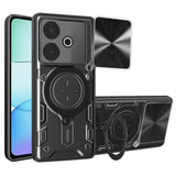 Husa de protectie Techsuit CamGuard Pro compatibil cu Xiaomi Redmi 13 / Poco M6 4G, Negru