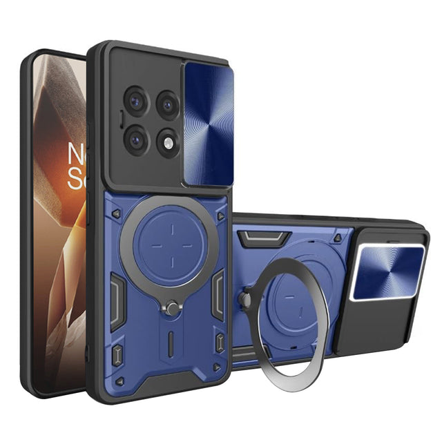 Husa de protectie Techsuit CamGuard Pro compatibil cu OnePlus 13R, Albastru