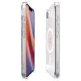 Husa de protectie Spigen Ultra Hybrid MagSafe (ACS09145) compatibil cu iPhone 16e / iPhone 17e, Frost White