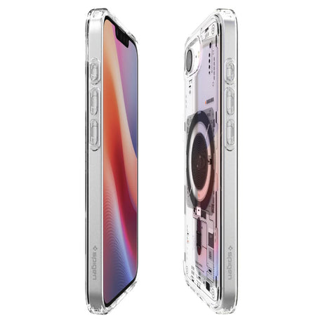 Husă de protecție Spigen Ultra Hybrid MagSafe neagră pentru iPhone 16e
