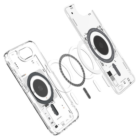 Husă de protecție Spigen Ultra Hybrid MagSafe neagră pentru iPhone 16e