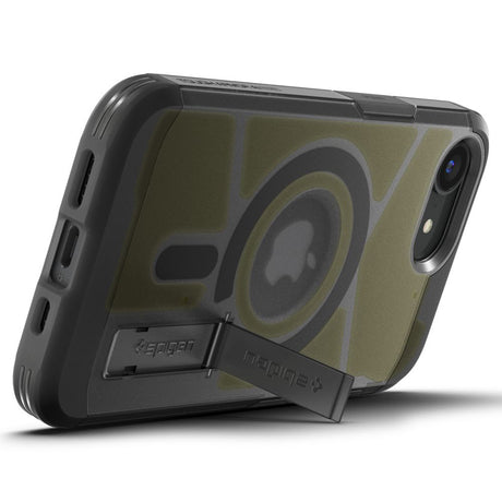 Husa de protectie Spigen Tough Armor MagSafe compatibil cu iPhone 16e / iPhone 17e, Frost Black