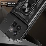 Husa de protectie Techsuit CamShield Series compatibil cu OnePlus 13R, Roz Auriu