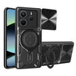 Husa de protectie Techsuit CamGuard Pro compatibil cu Xiaomi Redmi Note 14 4G (Regional), Negru