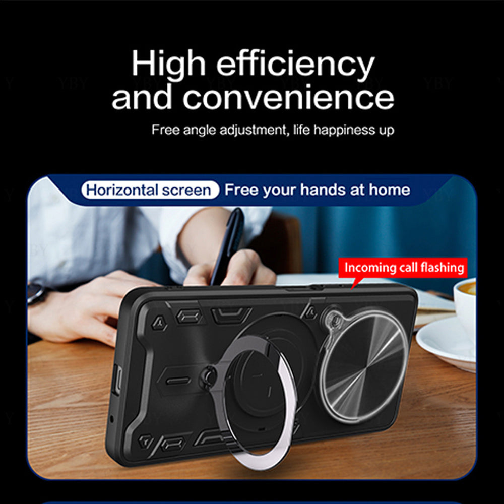 Husa de protectie Techsuit CamGuard Pro compatibil cu Xiaomi Redmi Note 14 4G (Regional), Negru