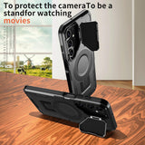 Husa de protectie Techsuit CamVault MagSafe compatibil cu Samsung Galaxy A56 5G, Negru