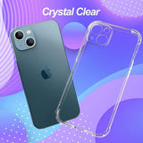 Husa de protectie Techsuit Shockproof Clear Silicone compatibil cu iPhone 16e / iPhone 17e, Transparent