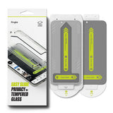 Folie de protectie Ringke Easy Slide Privacy Tempered Glass (set de 2) compatibil cu iPhone 16e / iPhone 17e, Negru