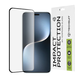 Folie de protectie Techsuit 111D Full Cover / Full Glue Glass / 3D Curved Screen compatibil cu Honor Magic7 Pro, Negru