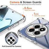 Husa de protectie Techsuit Shockproof Clear Silicone compatibil cu OnePlus 13, Transparent