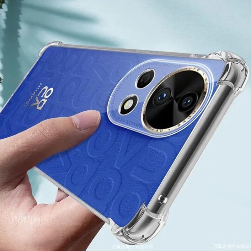 Husa de protectie Techsuit Shockproof Clear Silicone compatibil cu Huawei nova 13, Transparent