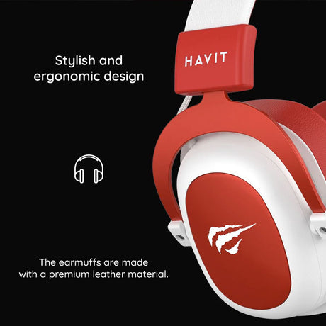 Casti Havit Gaming (H2002d), Detachable Microphone, 53mm Speaker, Compatible with PS4/XBOX, Jack 3.5mm, 2m, Mov