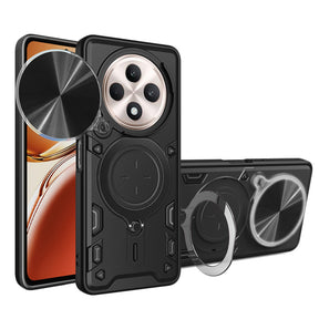 Husa de protectie Techsuit CamGuard Pro compatibil cu Oppo Reno12 F 4G / Reno12 F 5G / Reno12 FS 4G / Reno12 FS 5G, Negru