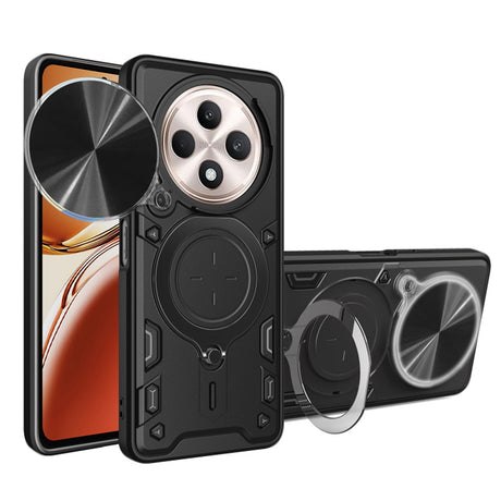 Husa de protectie Techsuit CamGuard Pro compatibil cu Oppo Reno12 F 4G / Reno12 F 5G / Reno12 FS 4G / Reno12 FS 5G, Negru