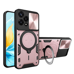 Husa de protectie Techsuit CamGuard Pro compatibil cu Honor 200 Lite, Roz Auriu