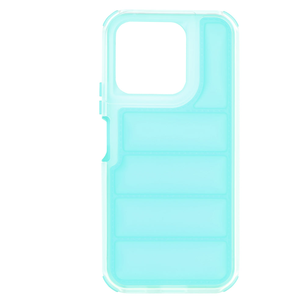 Husa de protectie Techsuit Wave Shield compatibil cu Honor X8b, Turcoaz