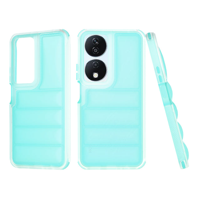 Husa de protectie Techsuit Wave Shield compatibil cu Honor X7b / X7b 5G / 90 SMART, Turcoaz