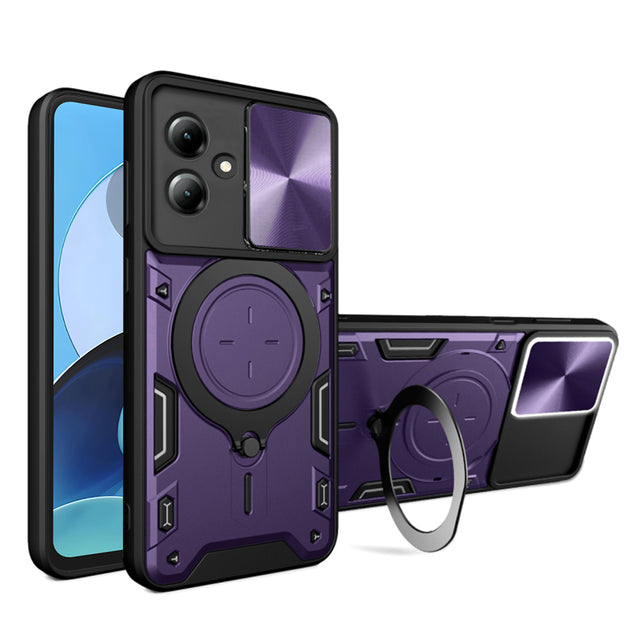 Husa de protectie Techsuit CamGuard Pro compatibil cu Motorola Moto G14, Mov