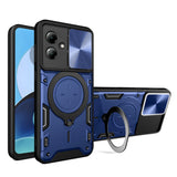 Husa de protectie Techsuit CamGuard Pro compatibil cu Motorola Moto G14, Albastru