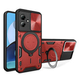 Husa de protectie Techsuit CamGuard Pro compatibil cu Motorola Moto G14, Rosu