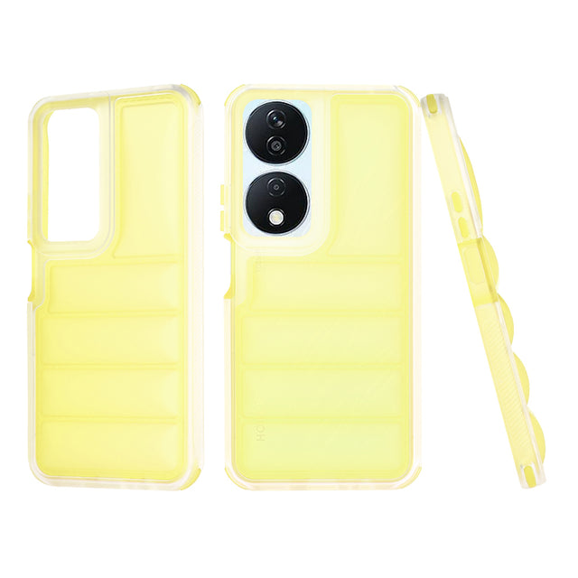 Husa de protectie Techsuit Wave Shield compatibil cu Honor X7b / X7b 5G / 90 SMART, Galben
