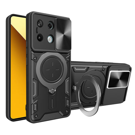 Husa de protectie Techsuit CamGuard Pro compatibil cu Xiaomi Redmi Note 13 5G, Negru